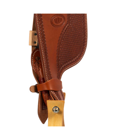 Selle Westwood classic reining big butterfly cognac corner basket Selle Westwood classic reining big butterfly cognac corner basket