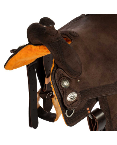 Selle Westwood classic working cow hard seat reverse brown FL6 border 84 Selle Westwood classic working cow hard seat reverse brown FL6 border 84