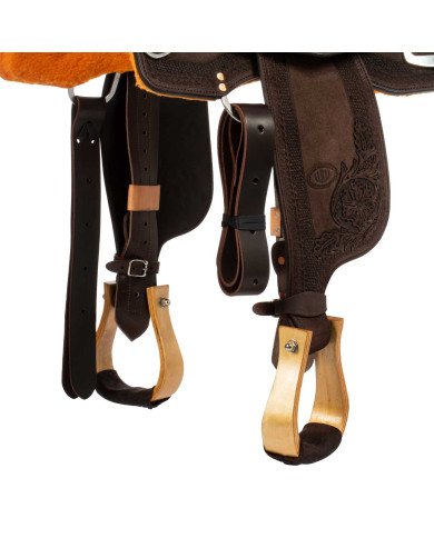 Selle Westwood classic working cow hard seat reverse brown FL6 border 84 Selle Westwood classic working cow hard seat reverse brown FL6 border 84