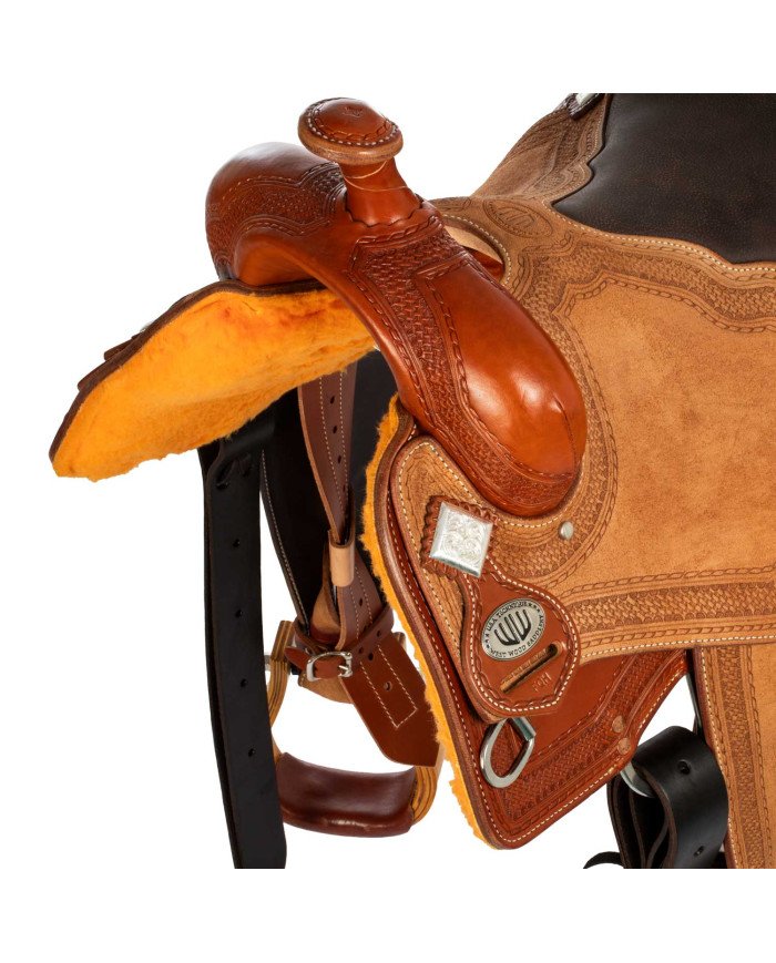 Selle Westwood classic working cow cognac reverse FL6 border 64