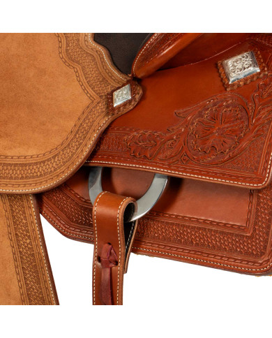 Selle Westwood classic working cow cognac reverse FL6 border 64 Selle Westwood classic working cow cognac reverse FL6 border 64