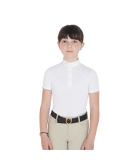POLO BIMBA MANICA CORTA MODELLO CLARA
