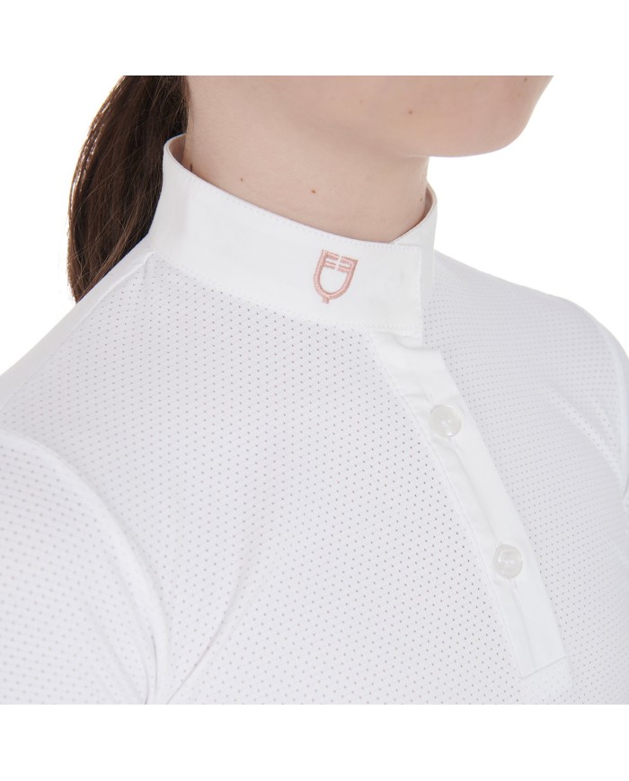 POLO BIMBA MANICA CORTA MODELLO CLARA