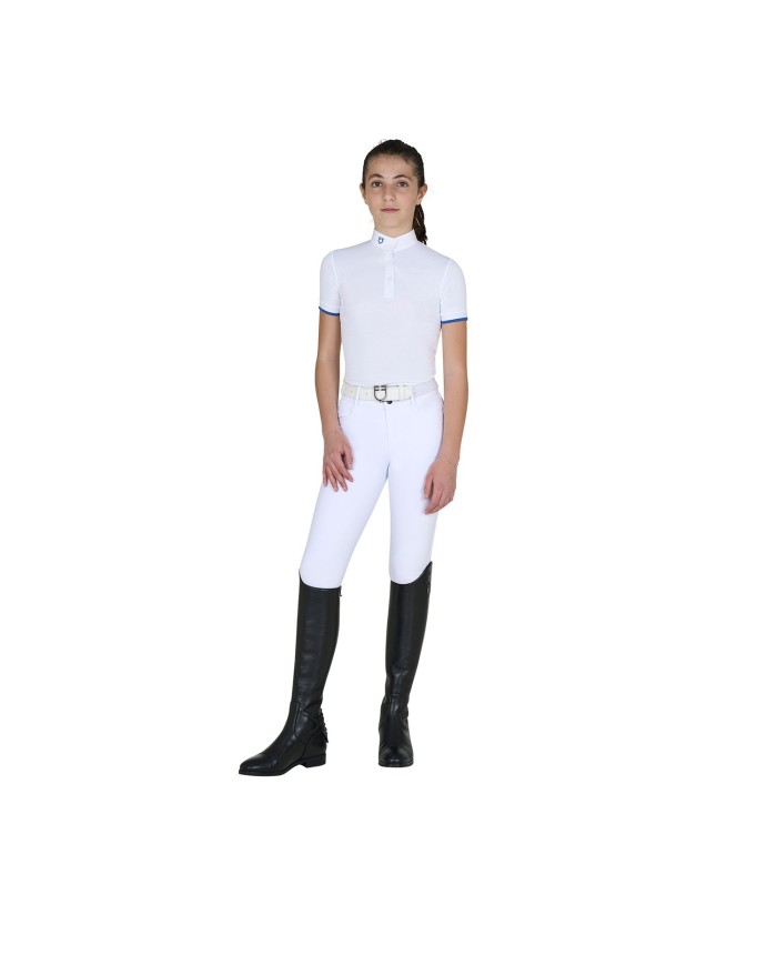 POLO BIMBA MANICA CORTA MODELLO CLARA