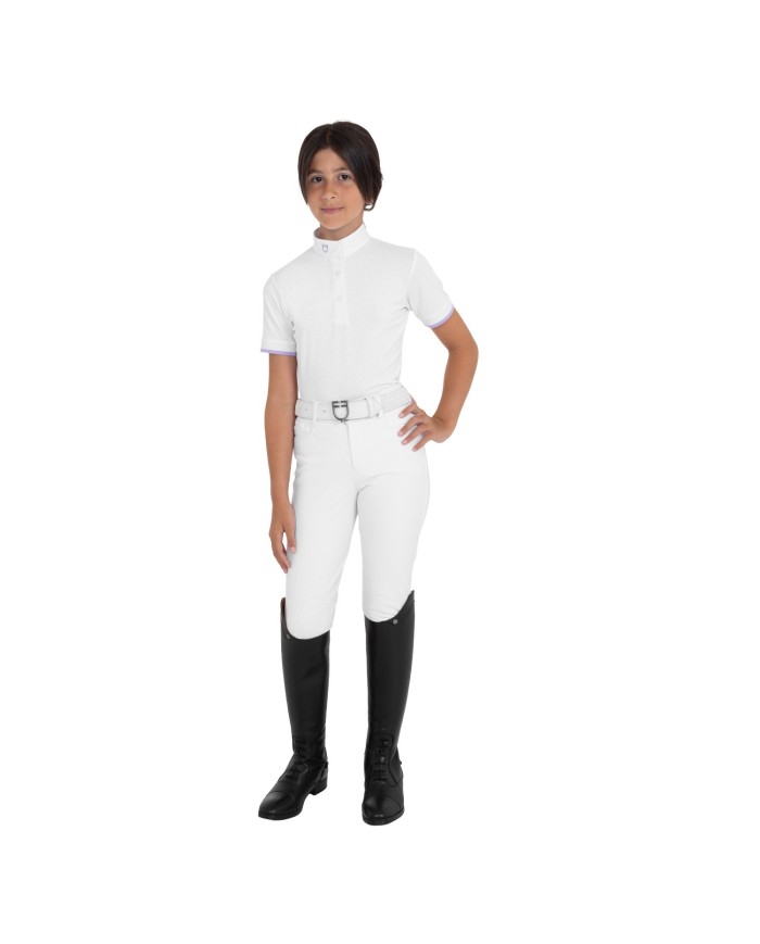 POLO BIMBA MANICA CORTA MODELLO CLARA