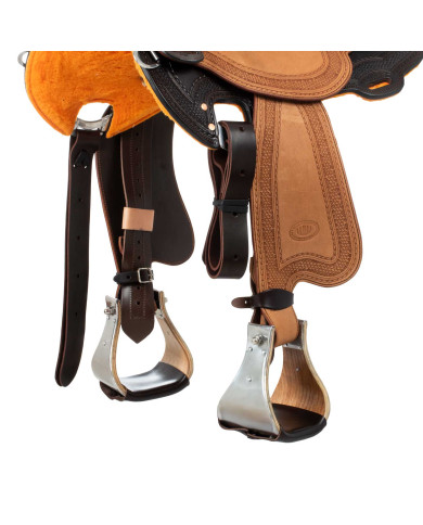 Sella Westwood classic ladywade, reverse naturale border 64 Sella Westwood classic ladywade, reverse naturale border 64