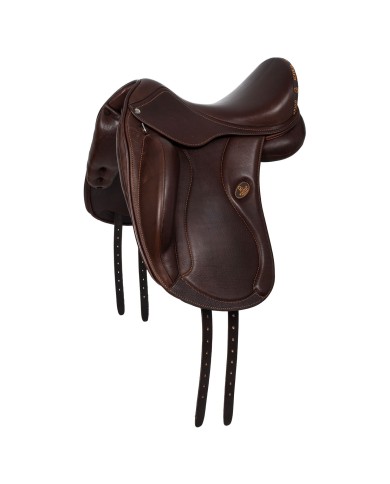 RAFFAELLO DRESSAGE SADDLE - FLOCKED PANELS