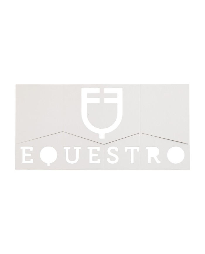 LOGO CONTRATTO EQUESTRO PRESPAZIATO DA MURO h 30cm