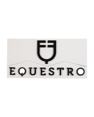 LOGO CONTRATTO EQUESTRO PRESPAZIATO DA MURO h 30cm