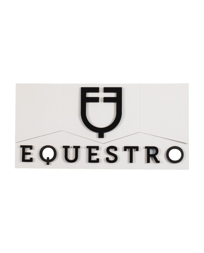 LOGO CONTRATTO EQUESTRO PRESPAZIATO DA MURO h 30cm