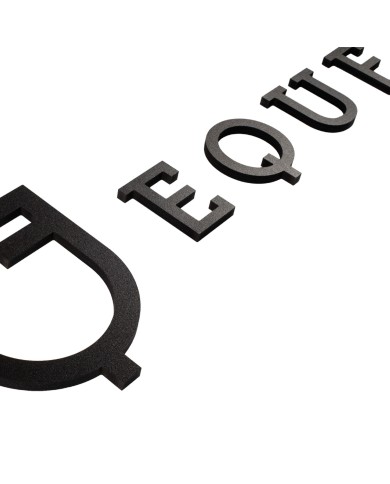 LOGO ESTESO EQUESTRO PRESPAZIATO DA MURO h 20cm