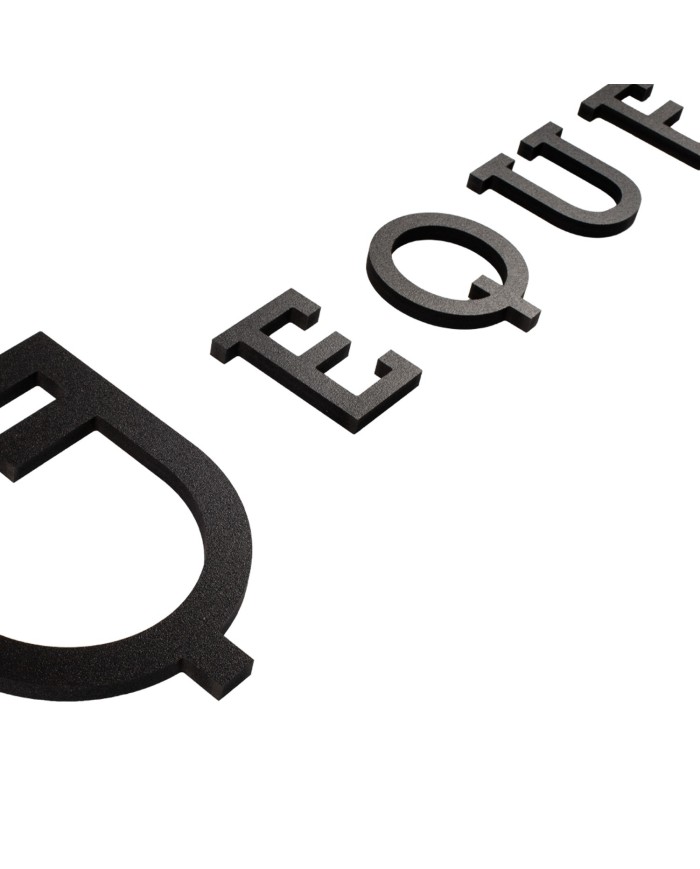 LOGO ESTESO EQUESTRO PRESPAZIATO DA MURO h 20cm