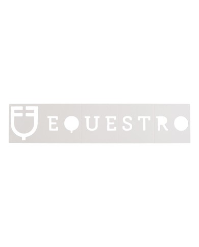 LOGO ESTESO EQUESTRO PRESPAZIATO DA MURO h 20cm
