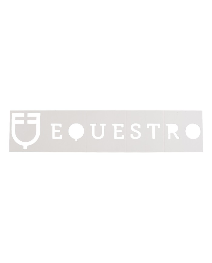 LOGO ESTESO EQUESTRO PRESPAZIATO DA MURO h 20cm