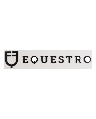 LOGO ESTESO EQUESTRO PRESPAZIATO DA MURO h 20cm