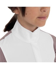 GIRL S HUNTER COMPETITITION POLO SHIRT LS BUTTONS