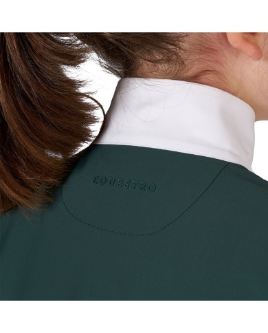 GIRL S HUNTER COMPETITITION POLO SHIRT LS BUTTONS