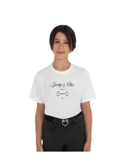 GIRL S SPORTY & CHIC COTTON T-SHIRT