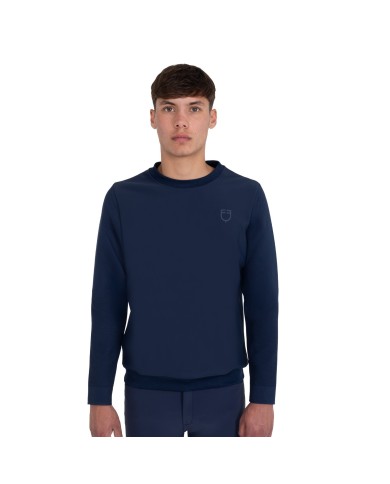 MEN S NYLON+KNIT SEAMLESS SWEATSHIRT