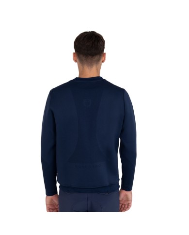 MEN S NYLON+KNIT SEAMLESS SWEATSHIRT