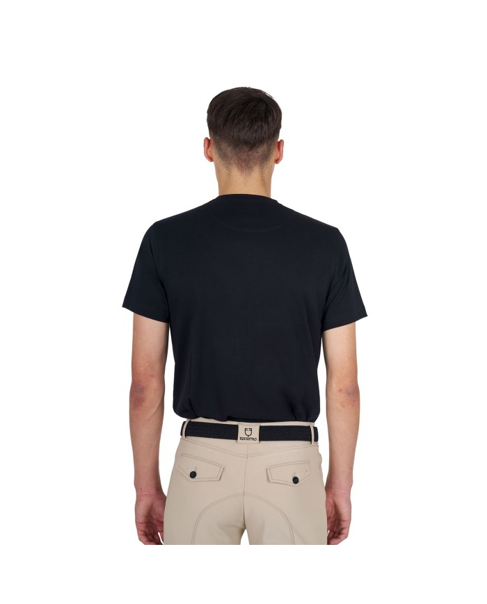 MEN S LOGO LAMINA COTTON T-SHIRT