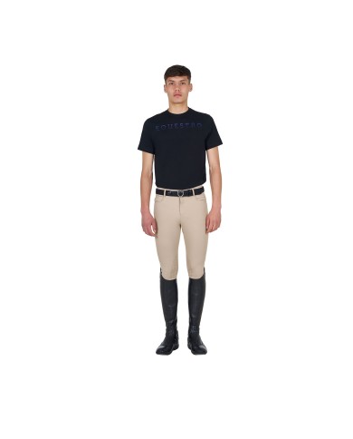 MEN S LOGO LAMINA COTTON T-SHIRT