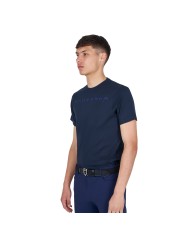 MEN S LOGO LAMINA COTTON T-SHIRT