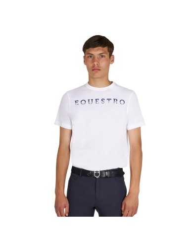 MEN S LOGO LAMINA COTTON T-SHIRT