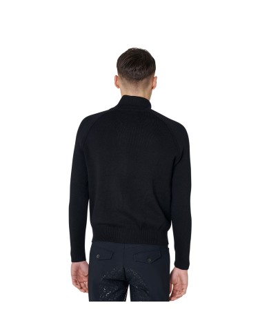MEN S FULL ZIP HYBRID NYLON+ KNIT JACKET