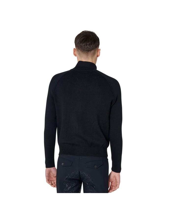 MEN S FULL ZIP HYBRID NYLON+ KNIT JACKET