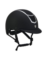 CASCO EQUESTRO MODELLO ECLIPSE PLAIN MATT ROWEL FITTING OM. 1384-2023