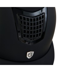 CASCO EQUESTRO MODELLO ECLIPSE PLAIN MATT ROWEL FITTING OM. 1384-2023