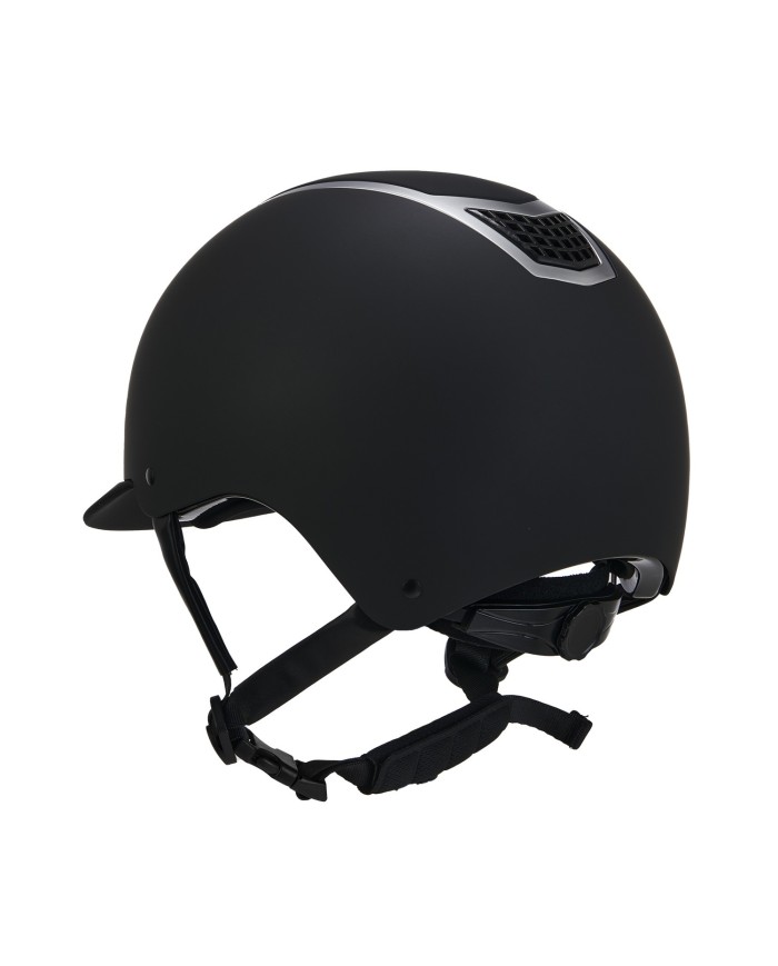 CASCO EQUESTRO MODELLO ECLIPSE PLAIN MATT ROWEL FITTING OM. 1384-2023