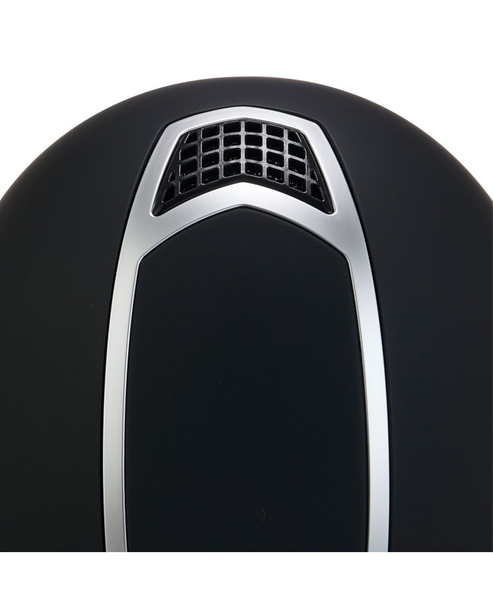 CASCO EQUESTRO MODELLO ECLIPSE PLAIN MATT ROWEL FITTING OM. 1384-2023
