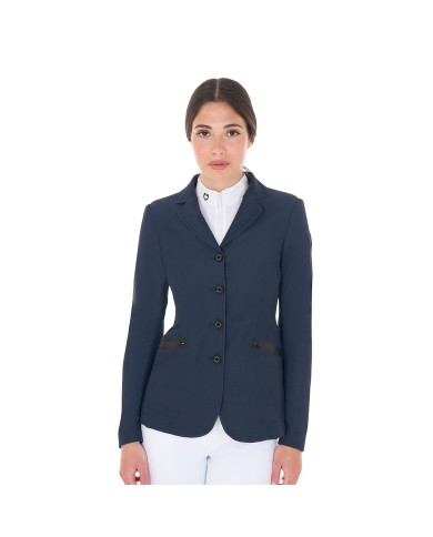 PERFORATED WOMAN RIDING JACKET