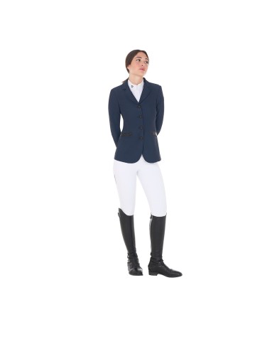 PERFORATED WOMAN RIDING JACKET