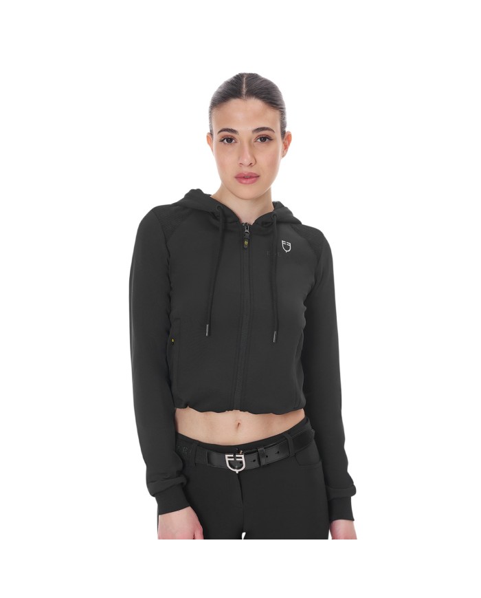 WOMEN S SCUBA CROPPED HOODIE