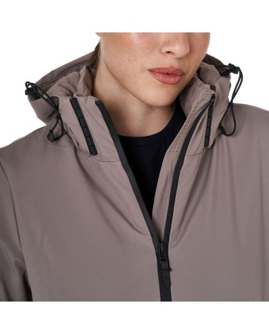 WOMEN S BASIC LONG PUFFER JACKET