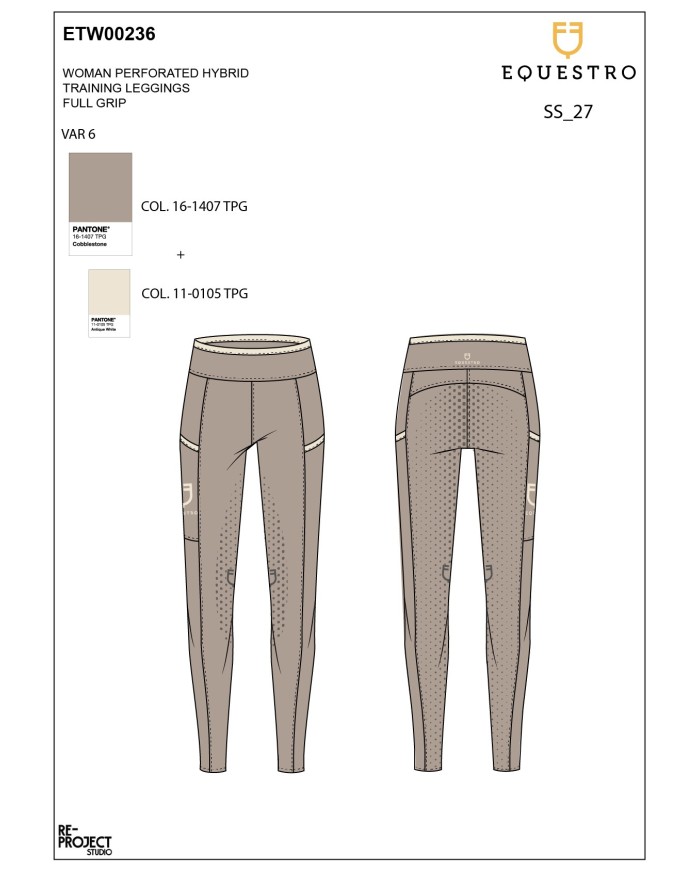 WOMEN S PERFORATED HYBRID TRAINING LEGGINGS