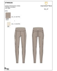 WOMEN S PERFORATED HYBRID TRAINING LEGGINGS