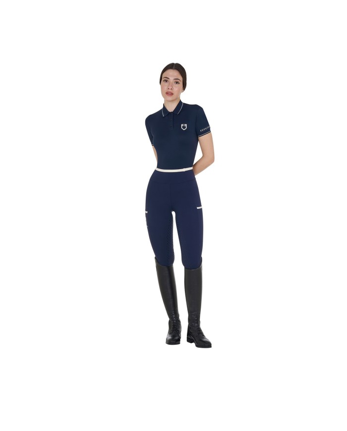 WOMEN S PERFORATED HYBRID TRAINING LEGGINGS