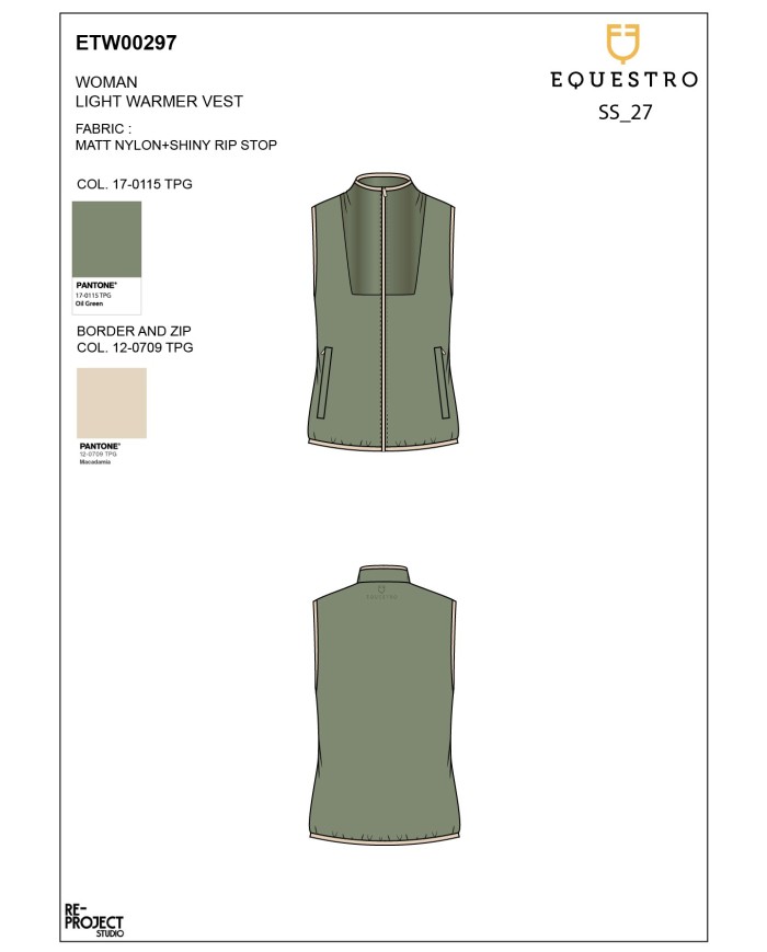WOMEN S FOLDABLE LIGHT WARMER NYLON VEST