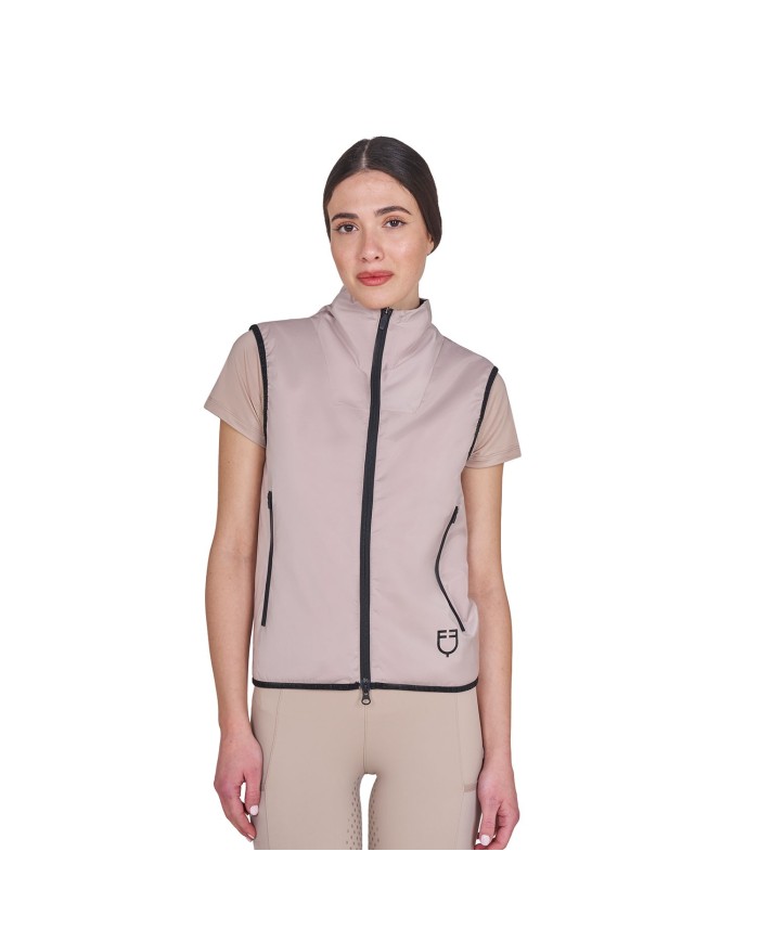 WOMEN S FOLDABLE LIGHT WARMER NYLON VEST