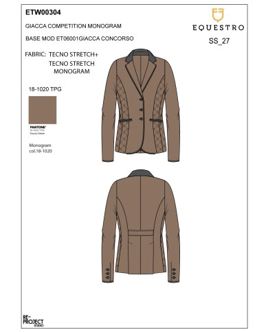 WOMEN S MONOGRAM COMPETITION RIDING JACKET