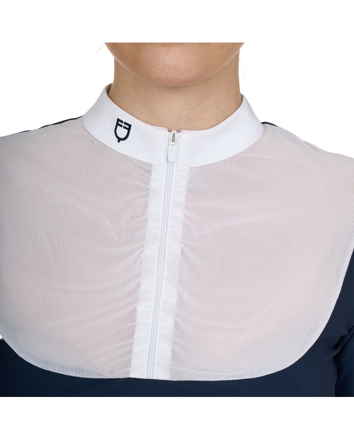 WOMEN S ELEGANT JACQUARD COMPETITION POLO SHIRT SS