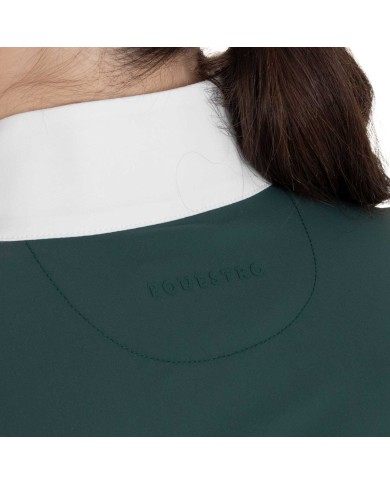WOMEN S HUNTER COMPETITITION POLO SHIRT LS BUTTONS