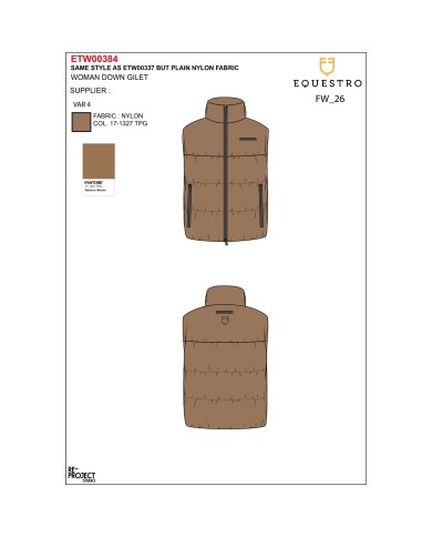 WOMEN S QUILTED DOWN VEST