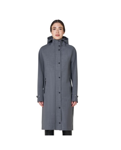 WOMEN S WOOL RAINCOAT
