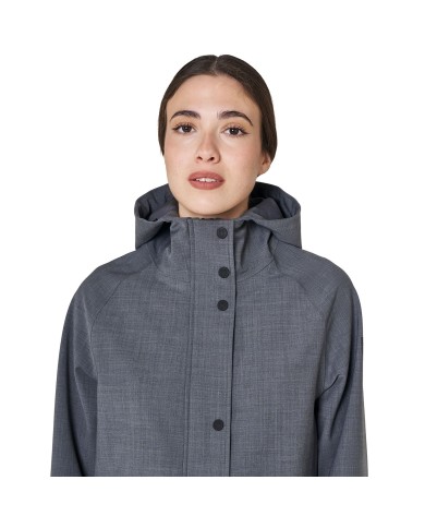 WOMEN S WOOL RAINCOAT