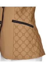 WOMEN S FLOCKED MONOGRAM COMPETITION RIDING JACKET